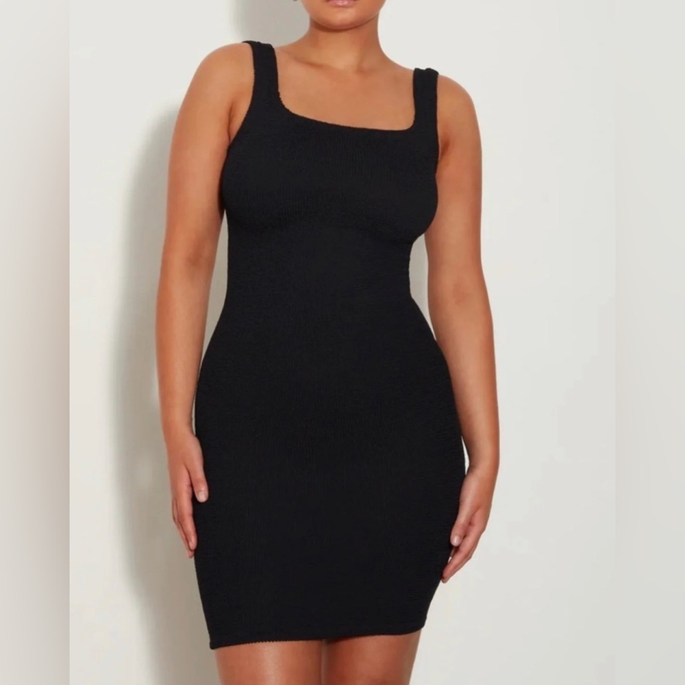 Hunza G- Crinkle Dress
